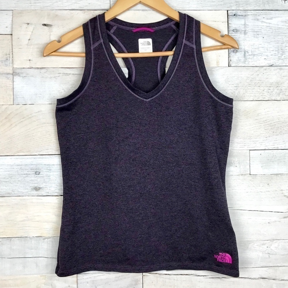 The North Face Purple Racerback Tank Top Small